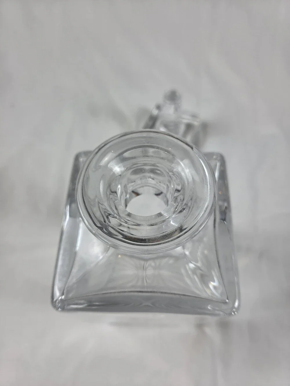 Vintage Crystal Whiskey Decanter with Stopper 9